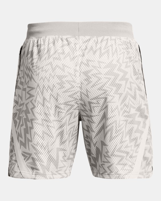 Men's Curry Mesh Shorts in White image number 5